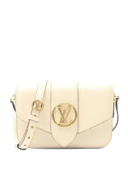 Louis Vuitton Pre-Owned: Светлая сумка 