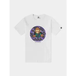 AAPE BY A BATHING APE: Белая футболка 
