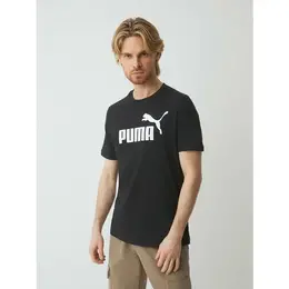 PUMA: Чёрная футболка 