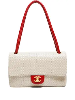 CHANEL Pre-Owned: Бежевая сумка 