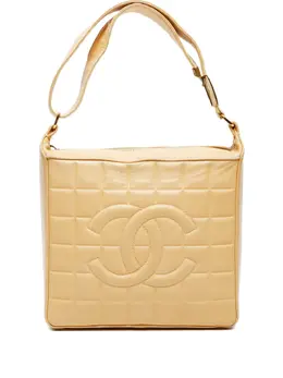 CHANEL Pre-Owned: Бежевая сумка 