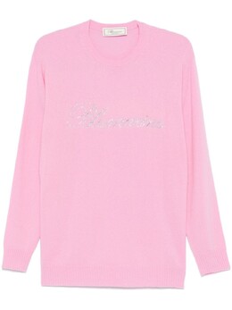 Blumarine: Розовый свитер 