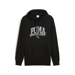 PUMA: Чёрная толстовка 