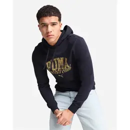 PUMA: Синяя толстовка 