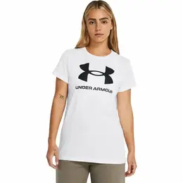 Under Armour: Белая футболка 