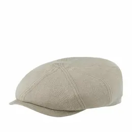 STETSON: Бежевая кепка 