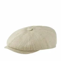 STETSON: Бежевая кепка 