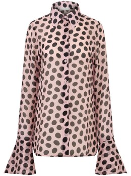 Nina Ricci: Рубашка с манжетами 