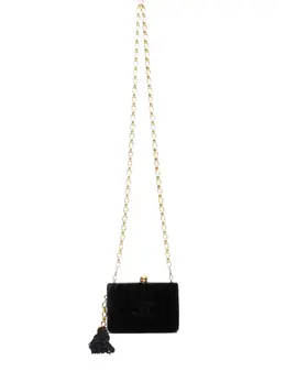CHANEL Pre-Owned: Чёрная сумка 