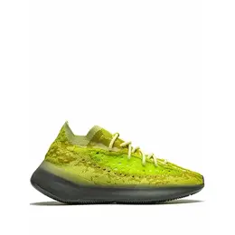 ADIDAS YEEZY: Зелёные кеды 