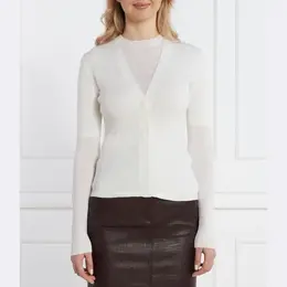 MaxMara: Бежевый кардиган 