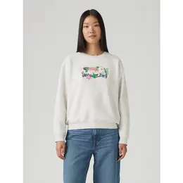 Levi's: Серый свитшот 