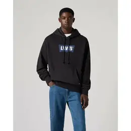 Levi's: Чёрная толстовка 