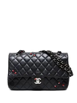 CHANEL Pre-Owned: Чёрная сумка 