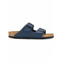 Birkenstock: Синие шлёпанцы 