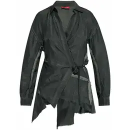 DIESEL: Серая рубашка 