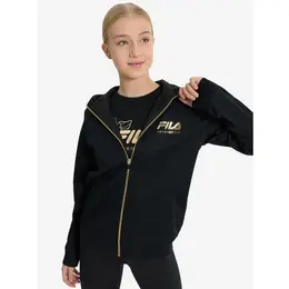 Fila: Чёрная толстовка 