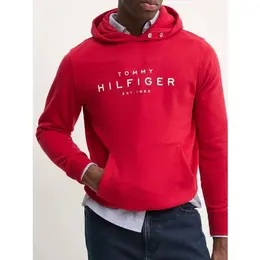TOMMY HILFIGER: Красная толстовка 