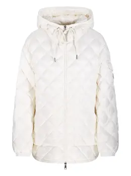 Moncler: Стёганое пальто 