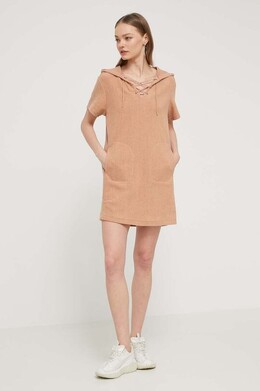 UGG: Бежевое платье 