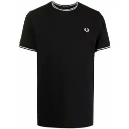 FRED PERRY: Футболка с вышивкой 