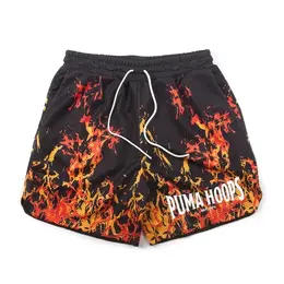 PUMA: Чёрные шорты 