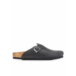 Birkenstock: Чёрные сабо  Boston