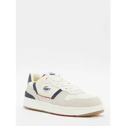LACOSTE: Белые кеды 