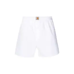 Carhartt WIP: Серебристые трусы 