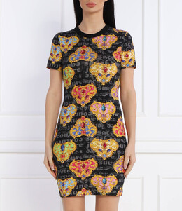 Versace Jeans Couture: Чёрное платье 
