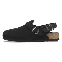 Birkenstock: Чёрные сабо 
