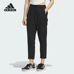 adidas: Чёрные брюки 