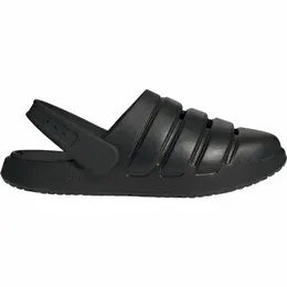 adidas: Чёрные сабо 