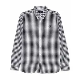 FRED PERRY: Чёрная рубашка 