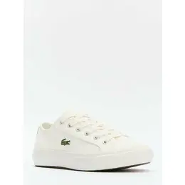 LACOSTE: Белые кеды 