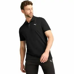 PUMA: Чёрное поло  Ess