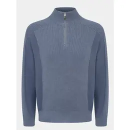 Armani Exchange: Синий свитер 