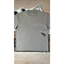 FEAR OF GOD: Серая футболка 