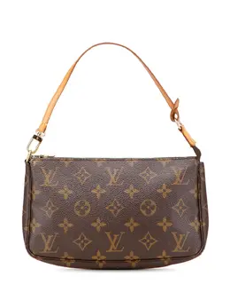 Louis Vuitton Pre-Owned: Коричневая сумка 