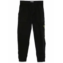 Stone Island: Чёрные брюки  Compass