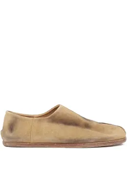 Maison Margiela: Бежевые лоферы  Tabi