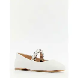 Casadei: Белые балетки 