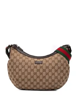 Gucci Pre-Owned: Коричневая сумка через плечо 