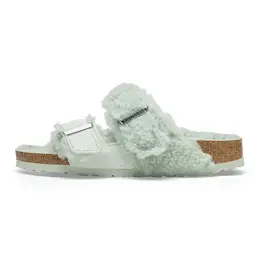 Birkenstock: Зелёные босоножки 