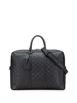 Louis Vuitton Pre-Owned: Чёрная сумка 