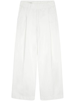 Dries Van Noten: Белые брюки 