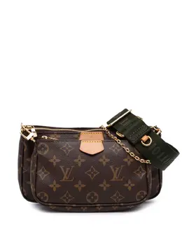 Louis Vuitton Pre-Owned: Коричневая сумка 