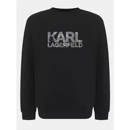 Karl Lagerfeld: Чёрный свитшот 