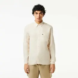 LACOSTE: Светлая рубашка 