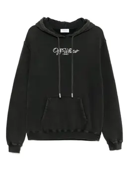 Off-White: Толстовка  Arrow с капюшоном